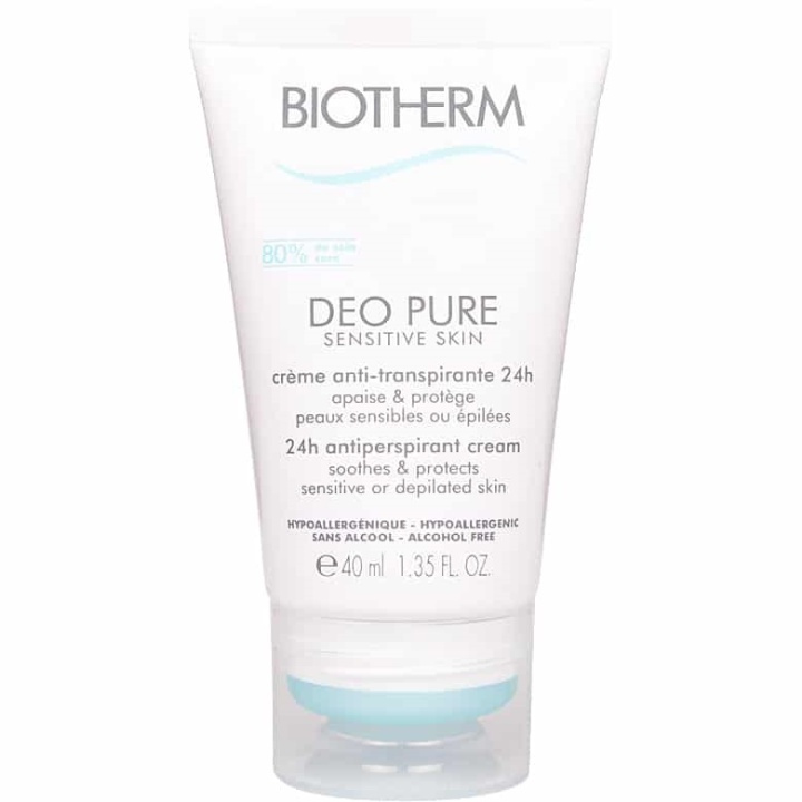Biotherm Deo Pure Sensitive Cream 40ml in the group BEAUTY & HEALTH / Fragrance & Perfume / Deodorants / Deodorant for men at TP E-commerce Nordic AB (38-58975)