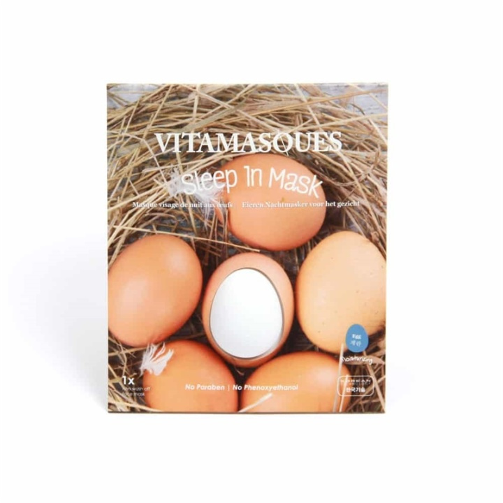 Vitamasques Sleep In 3d Masks - Egg ( 2 pods) + Moisturising in the group BEAUTY & HEALTH / Skin care / Face / Masks at TP E-commerce Nordic AB (38-59205)