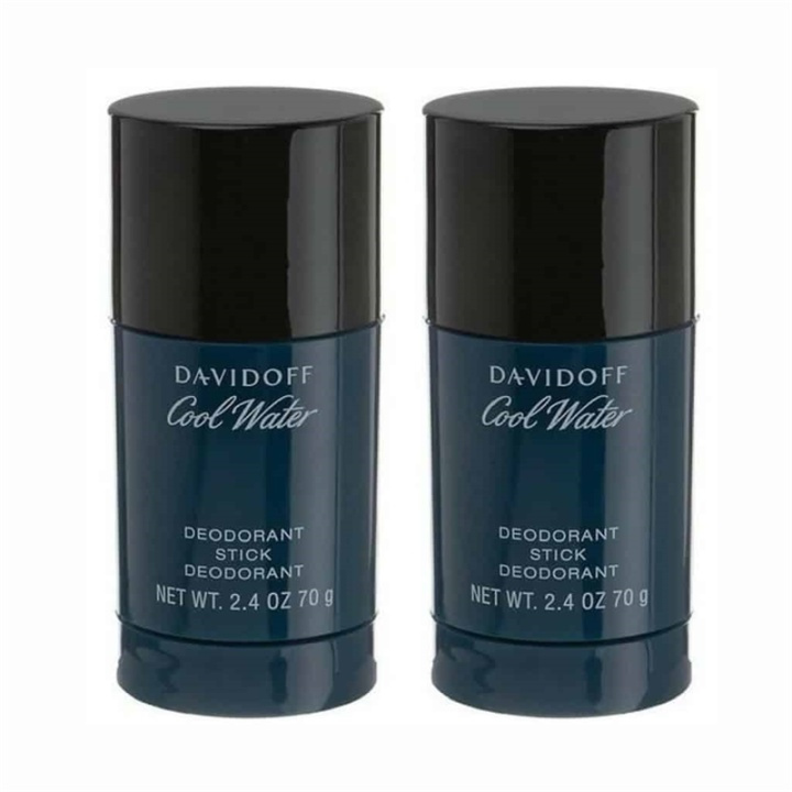2-pack Davidoff Cool Water Man Deostick 75ml in the group BEAUTY & HEALTH / Fragrance & Perfume / Deodorants / Deodorant for women at TP E-commerce Nordic AB (38-59287)