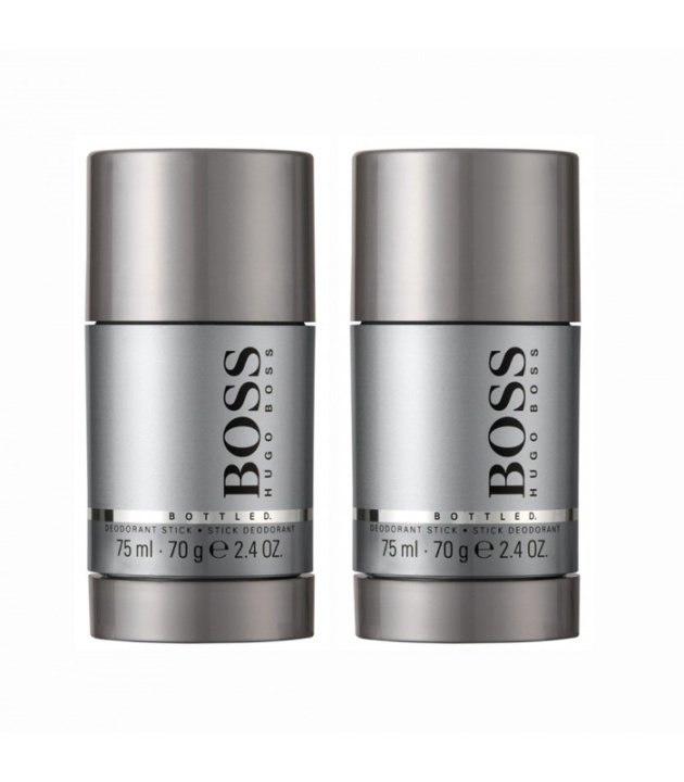 2-pack Hugo Boss Bottled Deostick 75ml in the group BEAUTY & HEALTH / Fragrance & Perfume / Deodorants / Deodorant for women at TP E-commerce Nordic AB (38-59289)