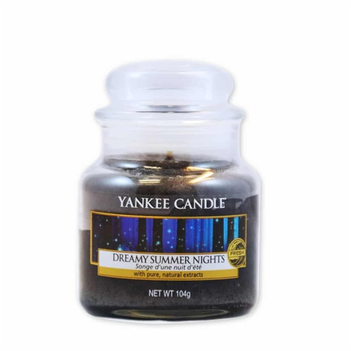 Yankee Candle Classic Small Jar Dreamy Summer Nights Candle 104g in the group BEAUTY & HEALTH / Fragrance & Perfume / Other fragrances / Scented candles at TP E-commerce Nordic AB (38-59339)