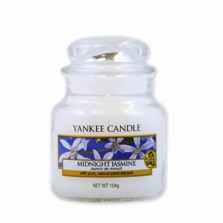 Yankee Candle Classic Small Jar Midnight Jasmine Candle 104g in the group BEAUTY & HEALTH / Fragrance & Perfume / Other fragrances / Scented candles at TP E-commerce Nordic AB (38-59342)