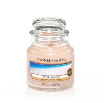 Yankee Candle Classic Small Jar Pink Sands Candle 104g in the group BEAUTY & HEALTH / Fragrance & Perfume / Other fragrances / Scented candles at TP E-commerce Nordic AB (38-59344)