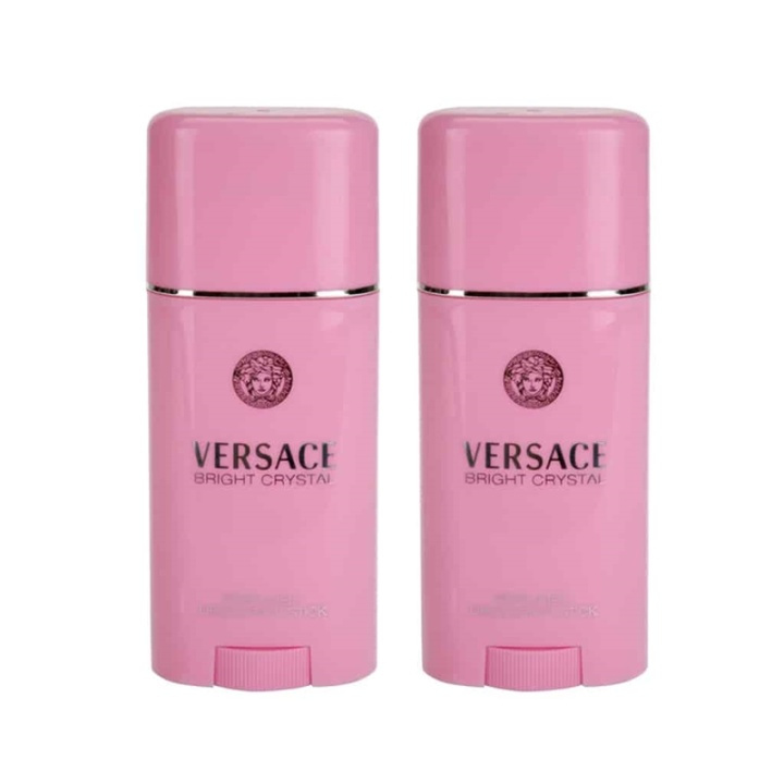 2-pack Versace Bright Crystal Deostick 50ml in the group BEAUTY & HEALTH / Fragrance & Perfume / Deodorants / Deodorant for men at TP E-commerce Nordic AB (38-59379)