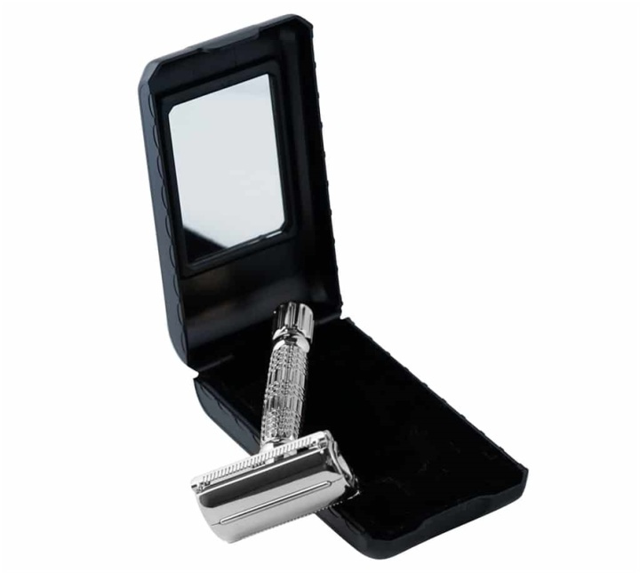 Beard Monkey Twist Razor Silver in the group BEAUTY & HEALTH / Hair & Styling / Shaving & Trimming / Razors & Accessories at TP E-commerce Nordic AB (38-59390)