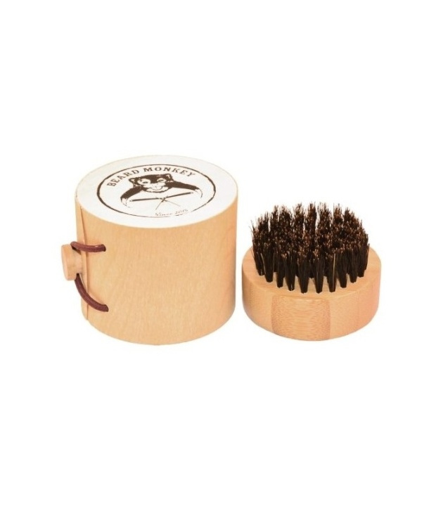 Beard Monkey Beard Brush in the group BEAUTY & HEALTH / Hair & Styling / Shaving & Trimming / Beard combs & Shaving brushes at TP E-commerce Nordic AB (38-59392)