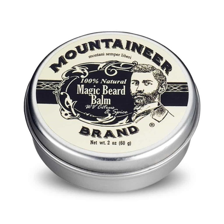 Mountaineer Brand Citrus & Spice Beard Balm 60g in the group BEAUTY & HEALTH / Hair & Styling / Beard care / Beard balm at TP E-commerce Nordic AB (38-59396)
