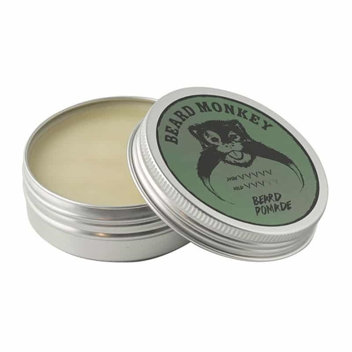 Beard Monkey Beard Pomade 60ml in the group BEAUTY & HEALTH / Hair & Styling / Beard care / Mustache wax at TP E-commerce Nordic AB (38-59399)