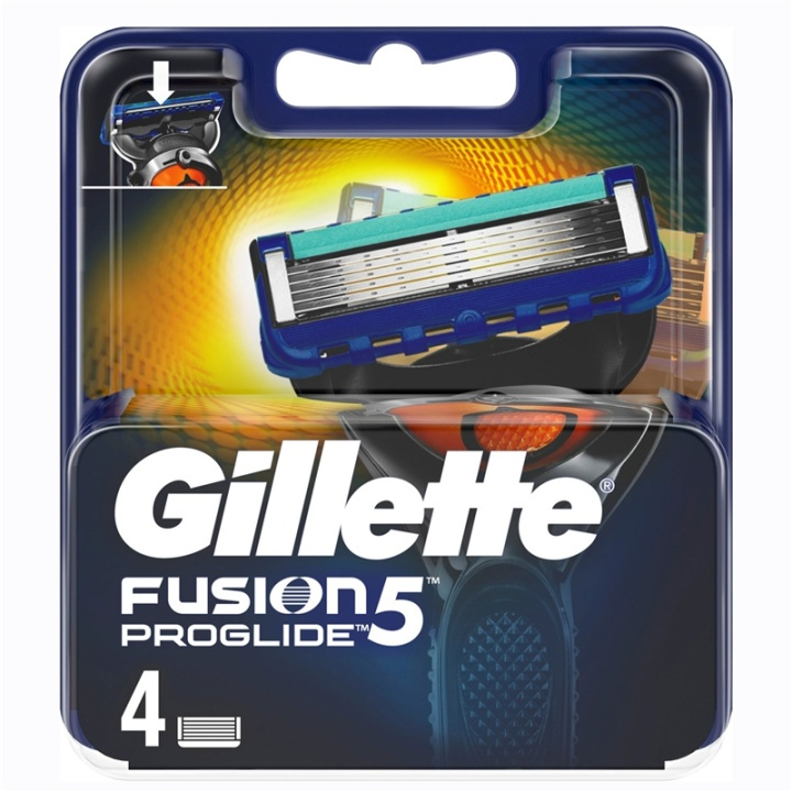 Gillette Rakblad Proglide Manual 4-pack (263844) in the group BEAUTY & HEALTH / Hair & Styling / Shaving & Trimming / Razors & Accessories at TP E-commerce Nordic AB (38-60046)