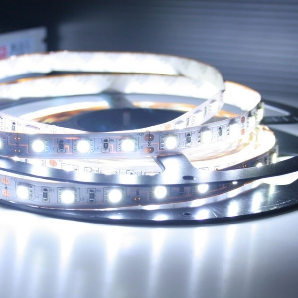 White LED strip with double-adhesive tape, SMD, 60cm in the group CAR / Car lights / Diode lamps / SMD LED-strips at TP E-commerce Nordic AB (38-6015)