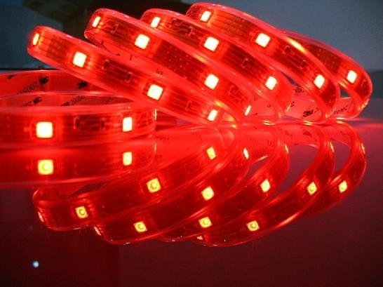 Röd LED-list med dubbelhäftande tejp, SMD, Olika längder in the group CAR / Car lights / Diode lamps / SMD LED-strips at TP E-commerce Nordic AB (38-6027-VRX)