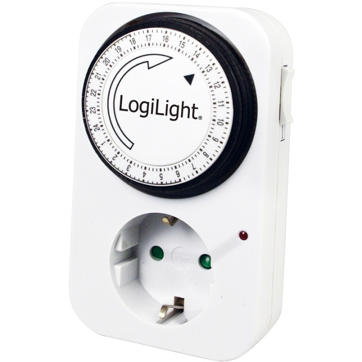 LogiLink Inomhustimer 24h mekanisk 16A (ET0001) in the group HOME, HOUSEHOLD & GARDEN / Electricity & Lighting / Timers at TP E-commerce Nordic AB (38-60457)