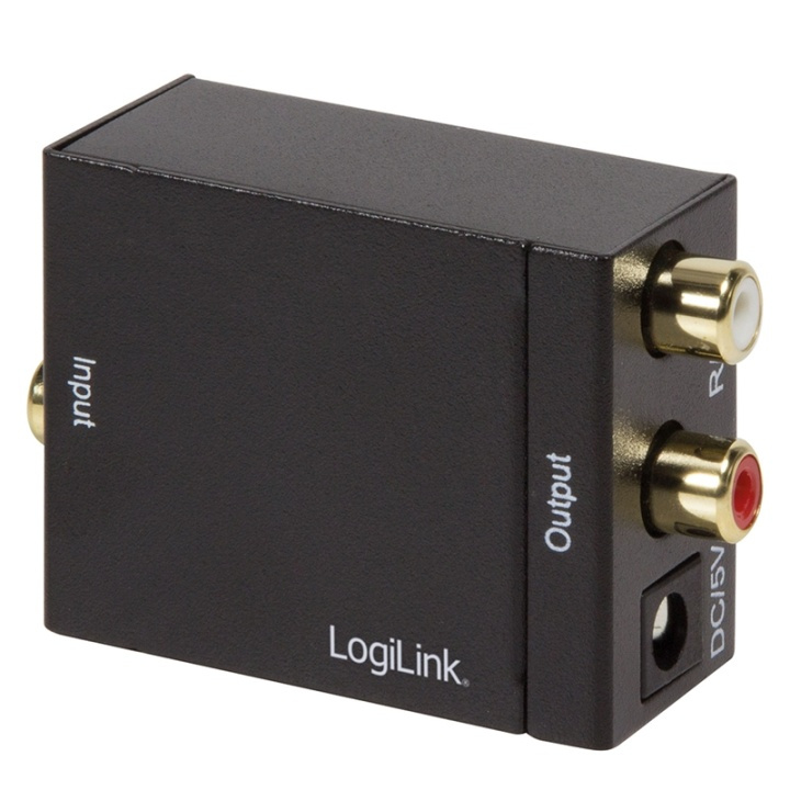 LogiLink Digital Tos/Coax -> Analog RCA (CA0100) in the group HOME ELECTRONICS / Cables & Adapters / RCA / Adapters at TP E-commerce Nordic AB (38-60486)