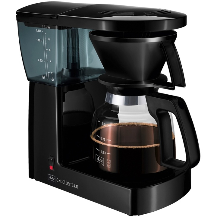 Melitta Excellent 4.0 Svart Kaffebrygg (21527) in the group HOME, HOUSEHOLD & GARDEN / Household appliances / Coffee makers and accessories / Drip coffee makers at TP E-commerce Nordic AB (38-60505)