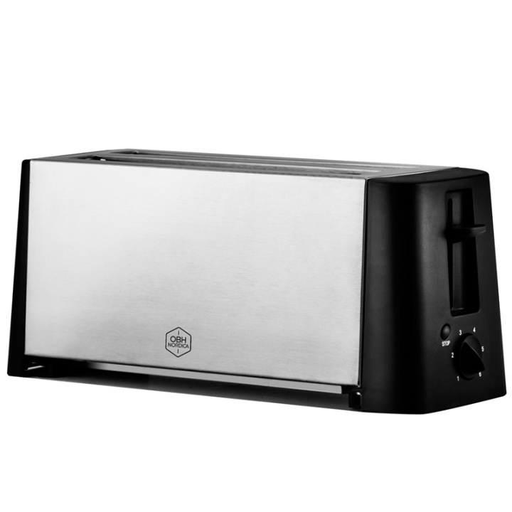 OBH Nordica Brödrost Design Inox 2234 (51052234) in the group HOME, HOUSEHOLD & GARDEN / Household appliances / Toasters & Bread grills / Toasters at TP E-commerce Nordic AB (38-60585)