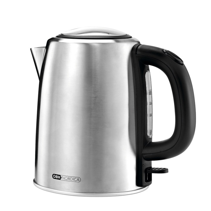 OBH Nordica Vattenkokare 6461 Inox 1,2l (51026461) in the group HOME, HOUSEHOLD & GARDEN / Household appliances / Water & Juice / Kettles at TP E-commerce Nordic AB (38-60588)