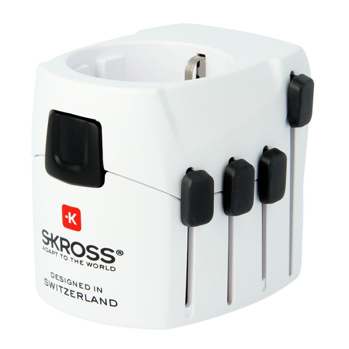 SKROSS World Adapter PRO (1.103141) in the group HOME, HOUSEHOLD & GARDEN / Electricity & Lighting / Travel adapters at TP E-commerce Nordic AB (38-60945)