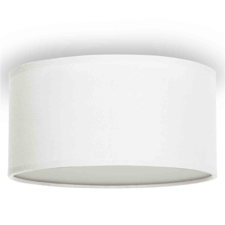 Smartwares Taklampa Textil Ø20cm Vit (10.004.58) in the group HOME ELECTRONICS / Lighting / Ceiling lights at TP E-commerce Nordic AB (38-60964)