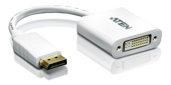 ATEN DisplayPort to DVI adapter, PC Up to UXGA,1080p in the group COMPUTERS & PERIPHERALS / Computer cables / DisplayPort / Adapters at TP E-commerce Nordic AB (38-61283)