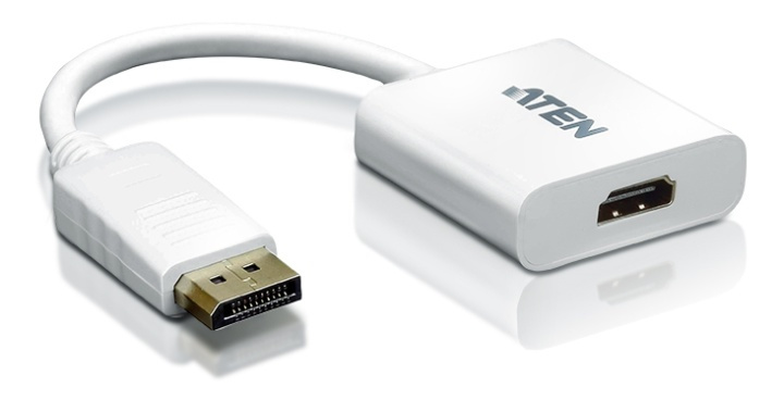 ATEN DisplayPort to HDMI adapter, PC Up to UXGA, 1080P in the group COMPUTERS & PERIPHERALS / Computer cables / DisplayPort / Adapters at TP E-commerce Nordic AB (38-61284)