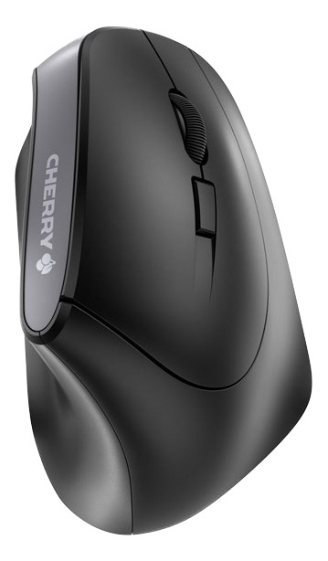 Ergonomic wireless mouse Black in the group COMPUTERS & PERIPHERALS / Mice & Keyboards / Mice / Wireless at TP E-commerce Nordic AB (38-61367)