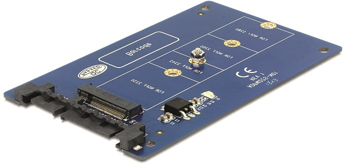 Converter SATA 22 PIN > M.2 NGFF in the group COMPUTERS & PERIPHERALS / Computer components / Harddrives / Adapters & Accessories at TP E-commerce Nordic AB (38-61410)