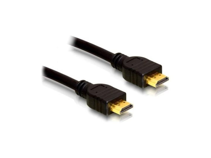 Delock Cable High Speed HDMI with Ethernet – HDMI A male > HDMI A male in the group HOME ELECTRONICS / Cables & Adapters / HDMI / Cables at TP E-commerce Nordic AB (38-61448)