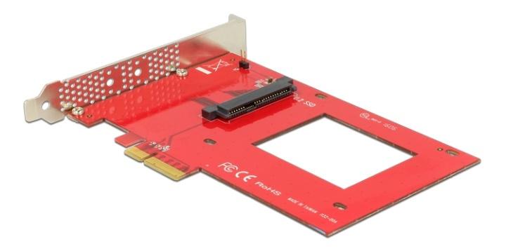 PCI Express x4 Card >1 x internal U.2 NVMe SFF-8639 in the group COMPUTERS & PERIPHERALS / Network / Network cards / PCI Express at TP E-commerce Nordic AB (38-61505)