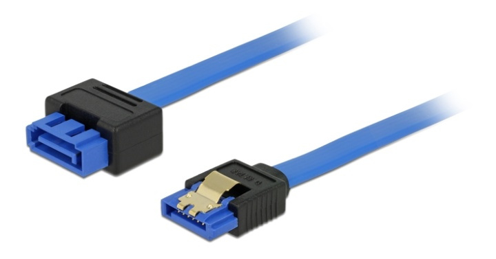 DeLOCK SATA extension cable, male - female, SATA 6Gb/s, 0.2m, blue in the group COMPUTERS & PERIPHERALS / Computer cables / Internal / SATA at TP E-commerce Nordic AB (38-61512)