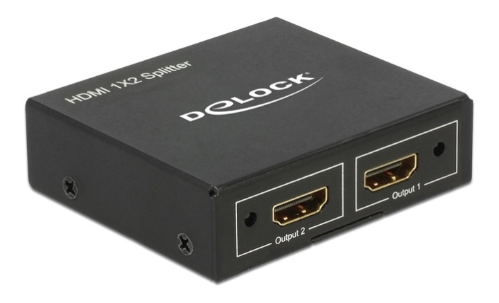 DeLock Splitter HDMI Buchse > 2x HDMI Buchse 4k in the group HOME ELECTRONICS / Cables & Adapters / HDMI / Adapters at TP E-commerce Nordic AB (38-61521)