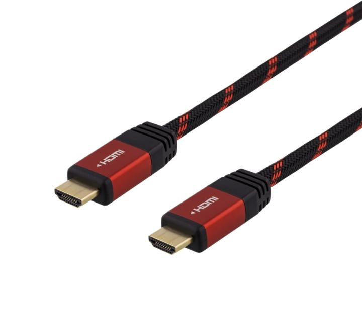 DELTACO GAMING 2m HDMI cable, Ultra HD 60Hz, nintendo switch, black in the group HOME ELECTRONICS / Game consoles & Accessories / Nintendo Switch / Accessories at TP E-commerce Nordic AB (38-61829)