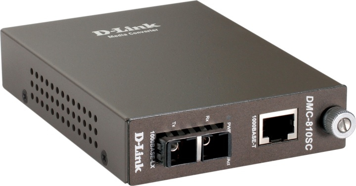 D-Link 1000BaseT to 1000BaseLX (SC) Singlemode Media Converter in the group COMPUTERS & PERIPHERALS / Network / Media Converters at TP E-commerce Nordic AB (38-61941)