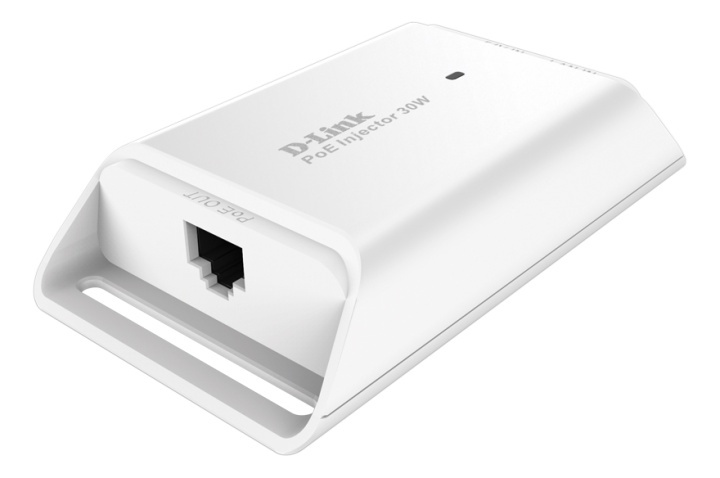 D-LINK PoE Gigabit injector for PoE/PoE+, 10/100/1000Mbps, 32W, white in the group COMPUTERS & PERIPHERALS / Network / PoE at TP E-commerce Nordic AB (38-61981)