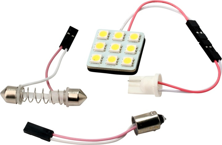 Universal-LED, till C5W / W5W samt BA9S in the group CAR / Car lights / Diode lamps / Universal LED at TP E-commerce Nordic AB (38-6239)