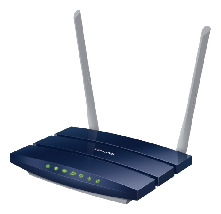 TP-Link Archer C50, Wireless Dual Band router, AC1200, blue in the group COMPUTERS & PERIPHERALS / Network / Routrar at TP E-commerce Nordic AB (38-62507)