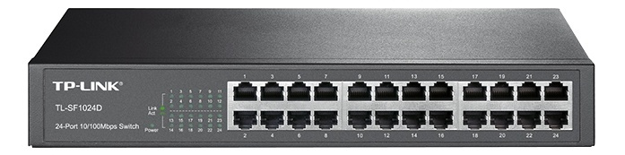 TP-Link TL-SF1024D in the group COMPUTERS & PERIPHERALS / Network / Switches / 10/100Mbps at TP E-commerce Nordic AB (38-62532)