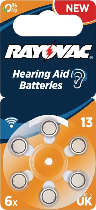 Zinc-Air Battery PR48 1.4 V 6-Blister in the group HOME ELECTRONICS / Batteries & Chargers / Batteries / Hearing aid batteries at TP E-commerce Nordic AB (38-63563)