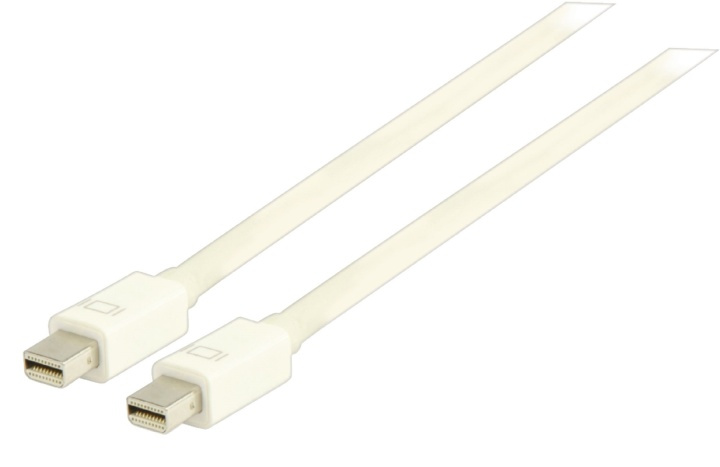 Valueline Mini DisplayPort Cable Mini DisplayPort Male - Mini DisplayPort Male 3.00 m White in the group COMPUTERS & PERIPHERALS / Computer cables / DisplayPort / Cables at TP E-commerce Nordic AB (38-63893)