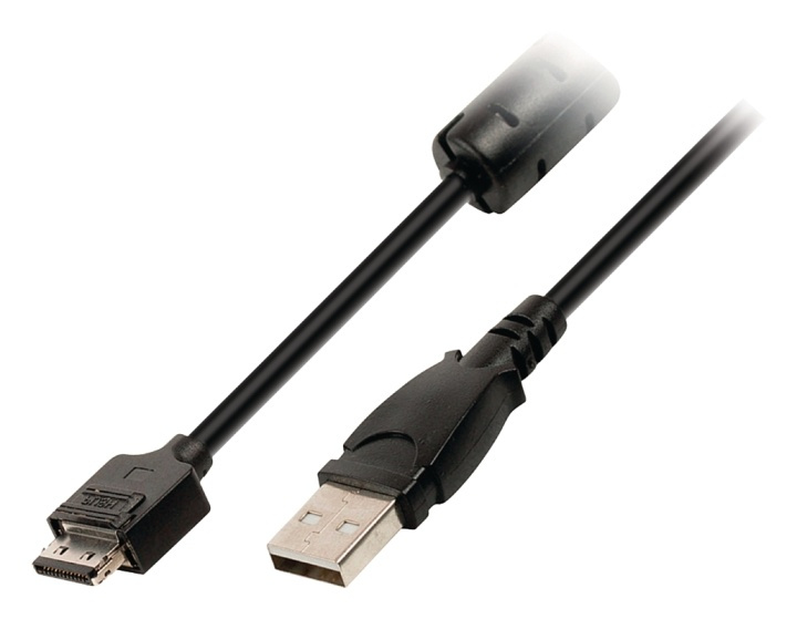 Valueline USB 2.0 Cable USB-A Male - Canon 12-Pin Male 2.00 m Black in the group HOME ELECTRONICS / Photo & Video / Photo equipment / Cables at TP E-commerce Nordic AB (38-63950)