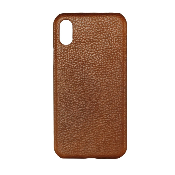 ONSALA Leather Brown iPhoneX in the group SMARTPHONE & TABLETS / Phone cases / Apple / iPhone X/XS / Cases at TP E-commerce Nordic AB (38-64317)