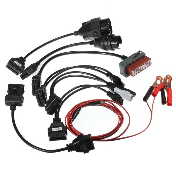 Bil OBD2 Adapter Set till Autocom CDP Pro Cars Diagnostic Interface in the group CAR / Diagnostic tool / Cables and accessories at TP E-commerce Nordic AB (38-6432)