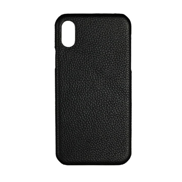 ONSALA Leather Black iPhoneX in the group SMARTPHONE & TABLETS / Phone cases / Apple / iPhone X/XS / Cases at TP E-commerce Nordic AB (38-64327)