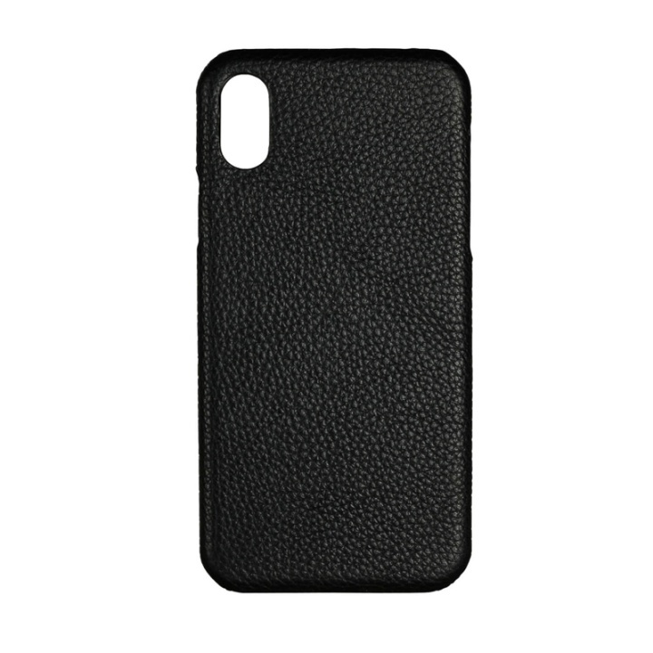 Onsala Leather Black iPhoneX in the group SMARTPHONE & TABLETS / Phone cases / Apple / iPhone X/XS / Cases at TP E-commerce Nordic AB (38-64327)