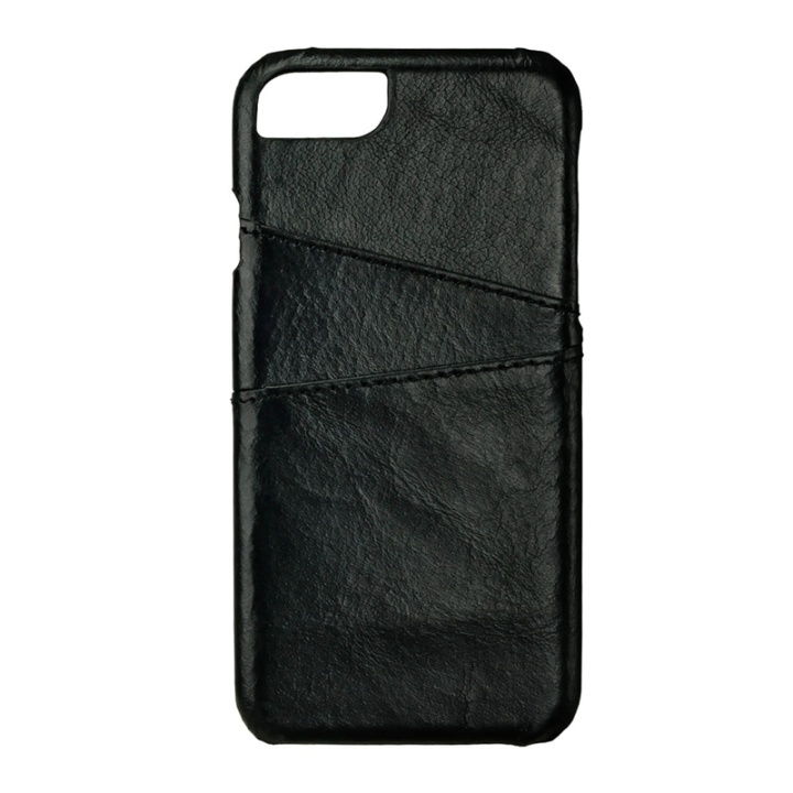 ONSALA Leather Black card holder iPhone 6/7 4,7