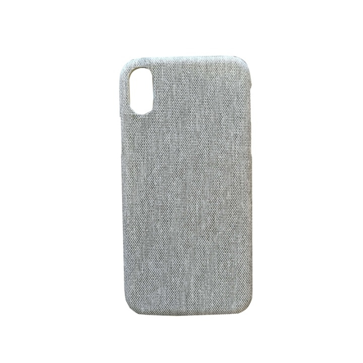ONSALA Textile Grey iPhoneX in the group SMARTPHONE & TABLETS / Phone cases / Apple / iPhone X/XS / Cases at TP E-commerce Nordic AB (38-64332)