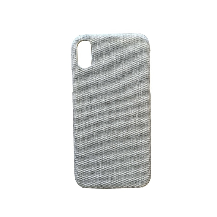 Onsala Textile Grey iPhoneX in the group SMARTPHONE & TABLETS / Phone cases / Apple / iPhone X/XS / Cases at TP E-commerce Nordic AB (38-64332)