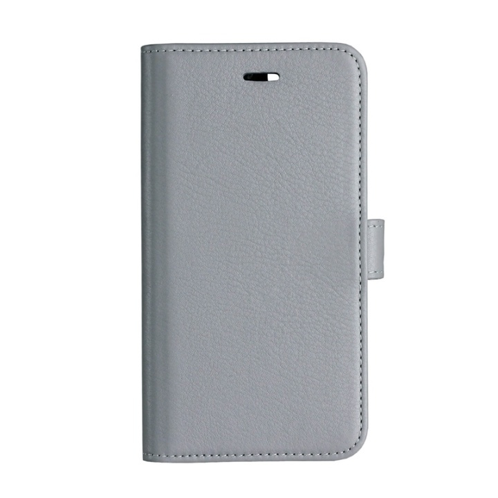 ONSALA Leather Grey iPhoneX in the group SMARTPHONE & TABLETS / Phone cases / Apple / iPhone X/XS / Wallet Case at TP E-commerce Nordic AB (38-64337)
