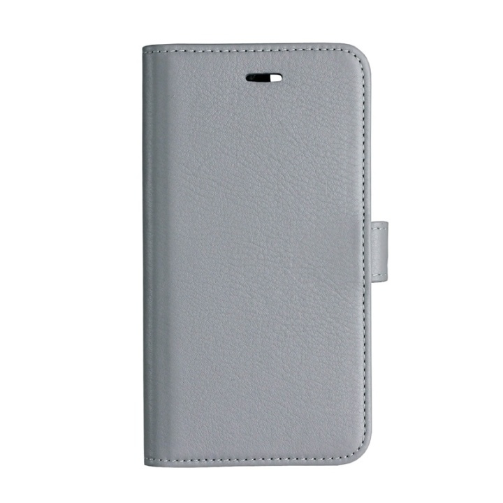 Onsala Leather Grey iPhoneX in the group SMARTPHONE & TABLETS / Phone cases / Apple / iPhone X/XS / Wallet Case at TP E-commerce Nordic AB (38-64337)
