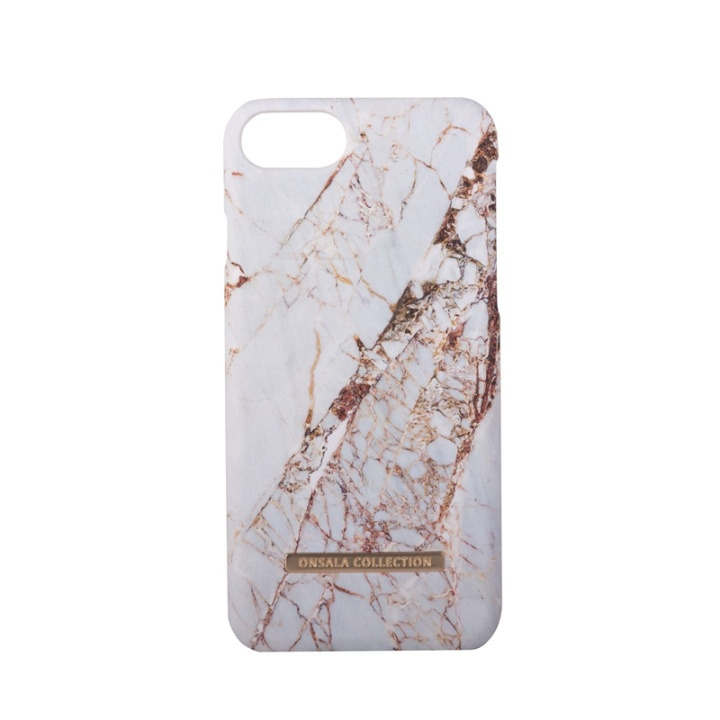 ONSALA Soft White Rhino Marble iPhone6/7/8 in the group SMARTPHONE & TABLETS / Phone cases / Apple / iPhone 6/6S / Cases at TP E-commerce Nordic AB (38-64372)