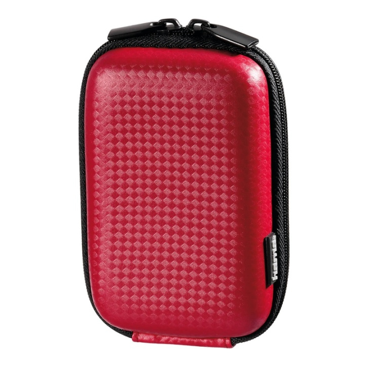 Hama Hardcase Carbon Style Camera Bag, 60 H, red in the group HOME ELECTRONICS / Photo & Video / Photo equipment / Camera bags at TP E-commerce Nordic AB (38-64396)